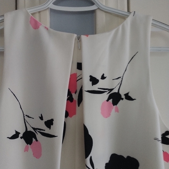 LAUREN Ralph Lauren Shift Dress Scoop Neck Sz 12 - Picture 4 of 12